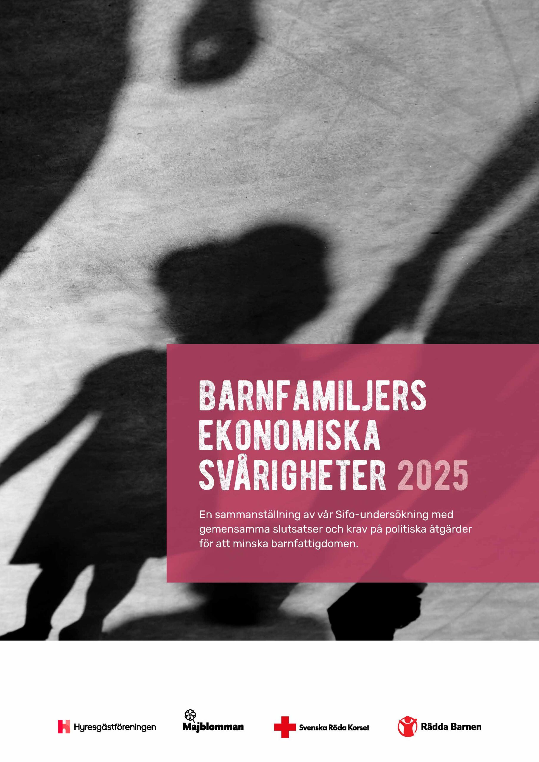 Rapport Barnfamiljers ekonomiska svårigheter 2025.