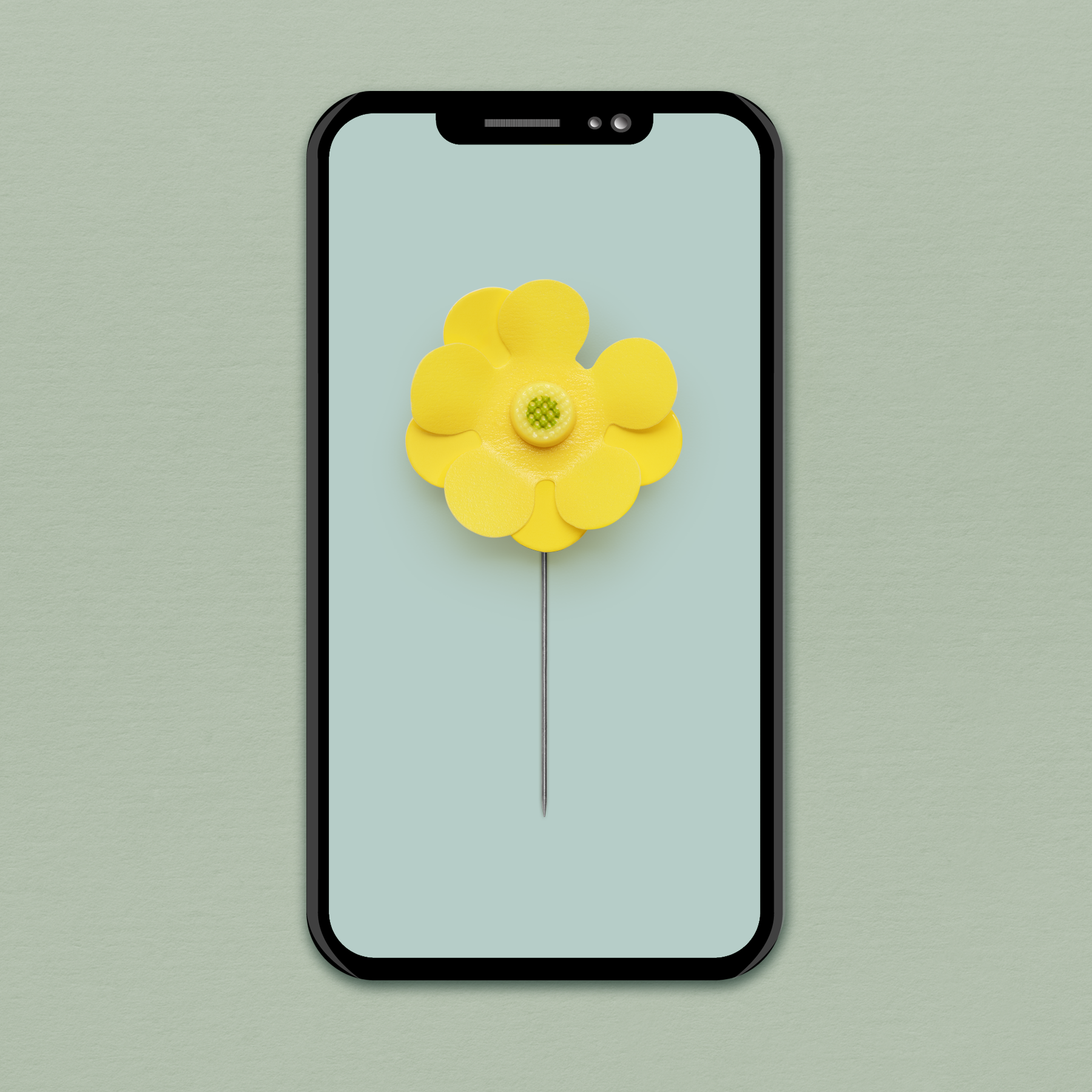 Digital niobladsblomma 2025